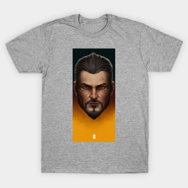 Adam jensen T-Shirt by THEGAMEWORLD